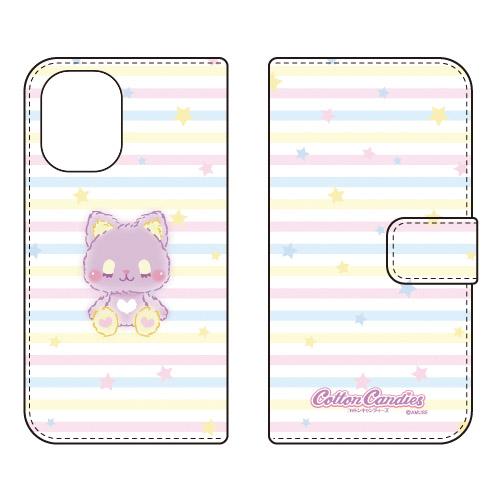 手帳型スマホケース コットンキャンディーズ ミルク (受注生産) iPhone 16