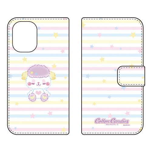 手帳型スマホケース コットンキャンディーズ カラメル (受注生産) iPhone 16