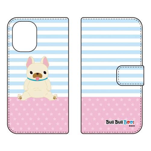 手帳型スマホケース ブルブルBOO！ ペチャ (受注生産) iPhone 16
