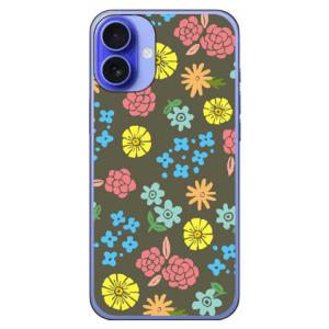 サマーフラワーズ カーキ (ハード ケース カバー) Coverfull iPhone 16