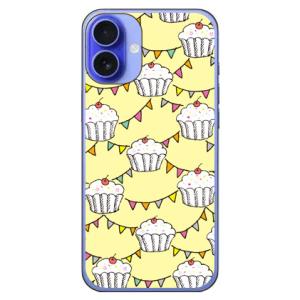 カップケーキ イエロー (ハード ケース カバー) Coverfull iPhone 16
