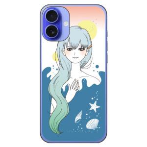 いせきあい Ocean Blue (ハード ケース カバー) Coverfull iPhone 16