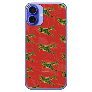 零戦52型 紅色 (ハード ケース カバー) Coverfull iPhone 16