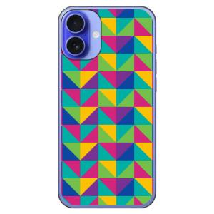 ランダムブロック マルチ (ハード ケース カバー) Coverfull iPhone 16