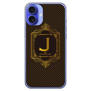 Cf LTD ラグジュアリー J ゴールドイエロー スマホケース (ハード ケース カバー) iPh...