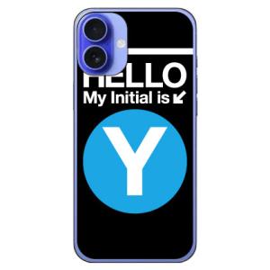 Cf LTD サブウェイY サックスブルー スマホケース (ハード ケース カバー) iPhone ...