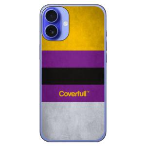 Cf LTD KICKS #4 イエロー×パープル スマホケース (ハード ケース カバー) iPh...