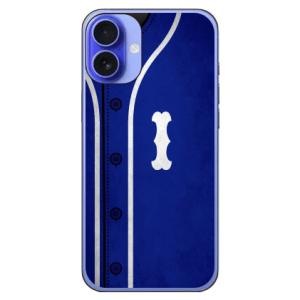 Cf LTD ベースボール ブルー I スマホケース (ハード ケース カバー) iPhone 16