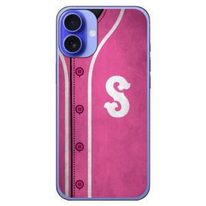 Cf LTD ベースボール ピンク S スマホケース (ハード ケース カバー) iPhone 16