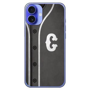 Cf LTD ベースボール グレー C スマホケース (ハード ケース カバー) iPhone 16