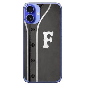 Cf LTD ベースボール グレー F スマホケース (ハード ケース カバー) iPhone 16