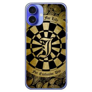 Cf LTD ダーツ イエロー J スマホケース (ハード ケース カバー) iPhone 16