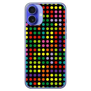 ドット ブラックマルチ (ハード ケース カバー) YESNO iPhone 16