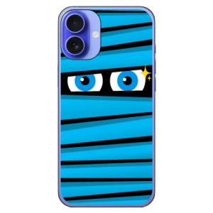 ミイラくん ブルー (ハード ケース カバー) YESNO iPhone 16