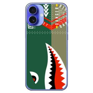 シャーク グリーン (ハード ケース カバー) YESNO iPhone 16
