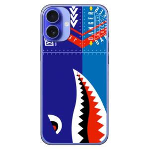 シャーク ブルー (ハード ケース カバー) YESNO iPhone 16