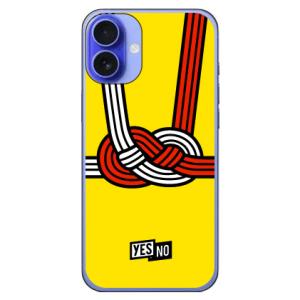 ハッピーギフト イエロー (ハード ケース カバー) YESNO iPhone 16