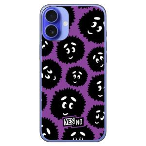 ブライトくん パープル (ハード ケース カバー) YESNO iPhone 16