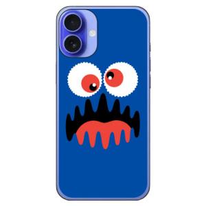 ワンダーモンスター ブルー (ハード ケース カバー) YESNO iPhone 16