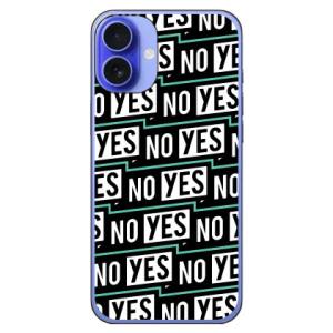YESNOラベル エメラルド (ハード ケース カバー) YESNO iPhone 16