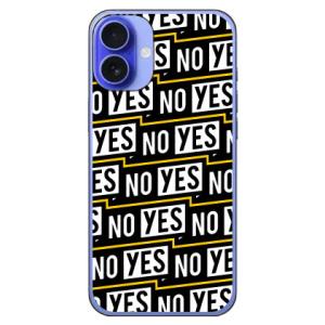 YESNOラベル イエロー (ハード ケース カバー) YESNO iPhone 16