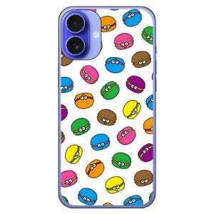 マカロンズ ホワイト (ハード ケース カバー) YESNO iPhone 16