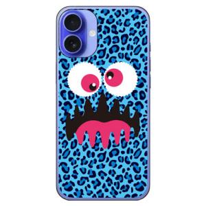 ワンダーモンスター レオパードブルー (ハード ケース カバー) YESNO iPhone 16