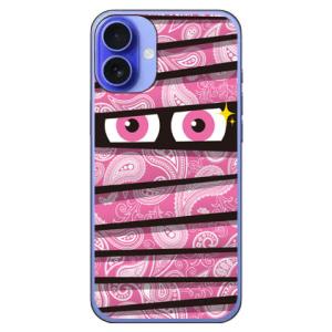 ミイラくん ペイズリーピンク (ハード ケース カバー) YESNO iPhone 16