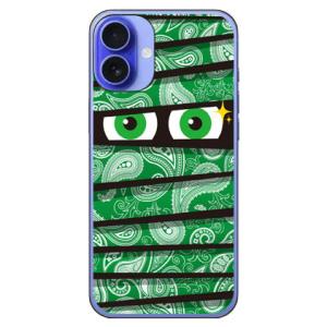 ミイラくん ペイズリーグリーン (ハード ケース カバー) YESNO iPhone 16