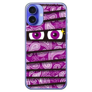 ミイラくん ペイズリーパープル (ハード ケース カバー) YESNO iPhone 16