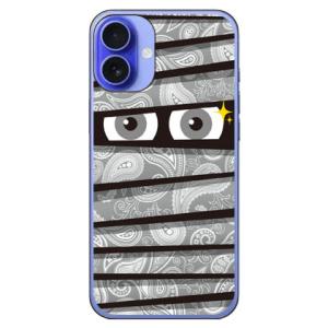 ミイラくん ペイズリーグレー (ハード ケース カバー) YESNO iPhone 16