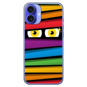 ミイラくん クレイジーレインボー (ハード ケース カバー) YESNO iPhone 16