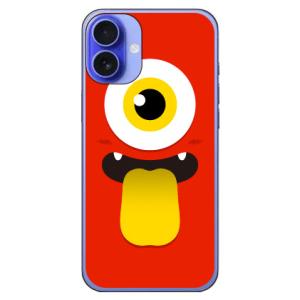 ひとつめくん レッド (ハード ケース カバー) YESNO iPhone 16