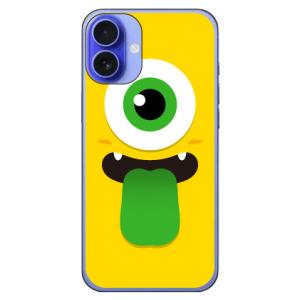 ひとつめくん イエロー (ハード ケース カバー) YESNO iPhone 16