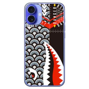 シャーク 鯉のぼり ブラック (ハード ケース カバー) YESNO iPhone 16