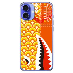 シャーク 鯉のぼり イエロー (ハード ケース カバー) YESNO iPhone 16