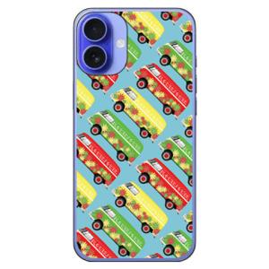 ヒッピーカー ブルー (ハード ケース カバー) SECOND SKIN iPhone 16