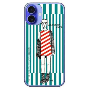 池田ハル アナザーガール・ストライプ・ターコイズグリーン (ハード ケース カバー) SECOND ...