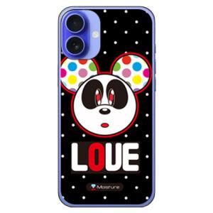 Love Panda ホワイトドット (ハード ケース カバー) SECOND SKIN iPhon...