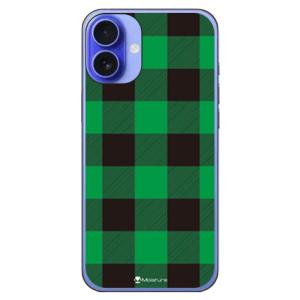 Buffalo check グリーン (ハード ケース カバー) SECOND SKIN iPhon...
