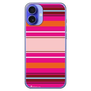 Moisture Stripe ピンク (ハード ケース カバー) SECOND SKIN iPho...