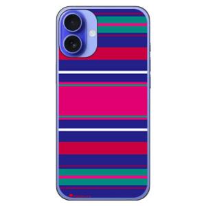 Moisture Stripe ブルー (ハード ケース カバー) SECOND SKIN iPho...