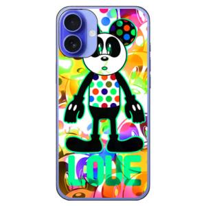 LOVE PANDA アクアマリン (ハード ケース カバー) SECOND SKIN iPhone...