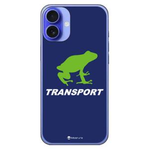 TRANSPORT FROG ネイビー×ホワイト (ハード ケース カバー) SECOND SKIN...