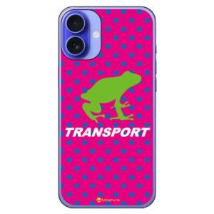 TRANSPORT FROG ピンク×ホワイト (ハード ケース カバー) SECOND SKIN ...