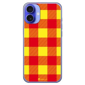 Buffalo check イエロー (ハード ケース カバー) SECOND SKIN iPhon...
