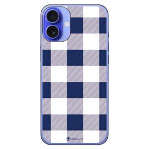 Buffalo check ネイビー×ホワイト (ハード ケース カバー) SECOND SKIN ...