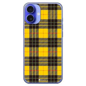 Tartan check イエロー (ハード ケース カバー) SECOND SKIN iPhone...