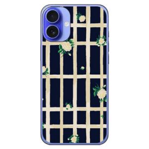 SINDEE Flower Grid （ネイビー） (ハード ケース カバー) SECOND SKI...