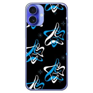 SPACER ブラック×ブルー (ハード ケース カバー) SECOND SKIN iPhone 1...